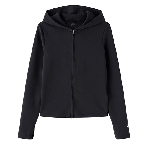 Nike耐克26年秋季女款连帽修身瑜伽健身运动外套长袖IM8380-010