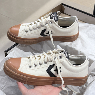 正品CONVERSE匡威Star Player76米白色男女复古星箭帆布鞋A09895C