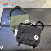 A01 正品 converse匡威24春男女黑色绿色邮差包斜跨包10026011 A02