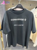 运动T恤10025468 正品 A01 款 刺绣logo短袖 converse匡威 女子经典