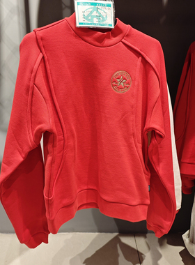 正品converse匡威 蛇年新年款冬女休闲卫衣上衣 10028116-A02-A01