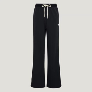 Adidas三叶草26年夏季新款女子街头复古风三条纹休闲运动裤KX8016