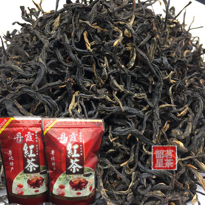 2023年春茶广东韶关仁化丹霞山古树红茶野生耐泡浓香型散装500克