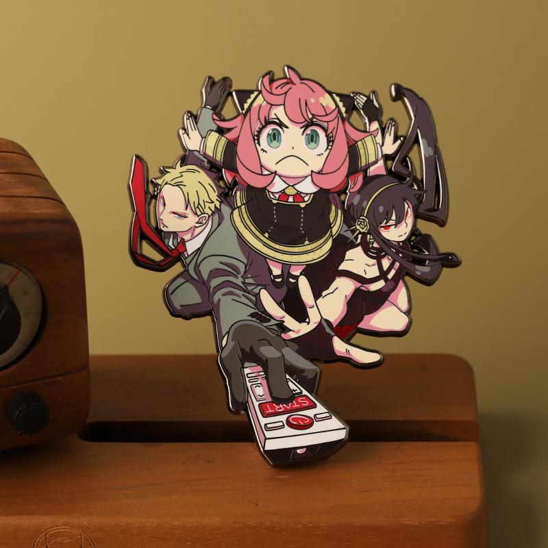 FooLii动漫锌合金通用间谍过家家