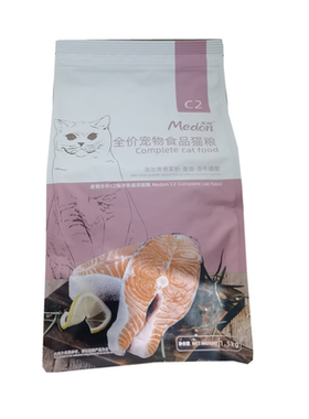 麦顿C2猫粮麦顿猫粮成猫幼猫粮天然粮鲜粮蓝猫美短英短猫粮1.5kg