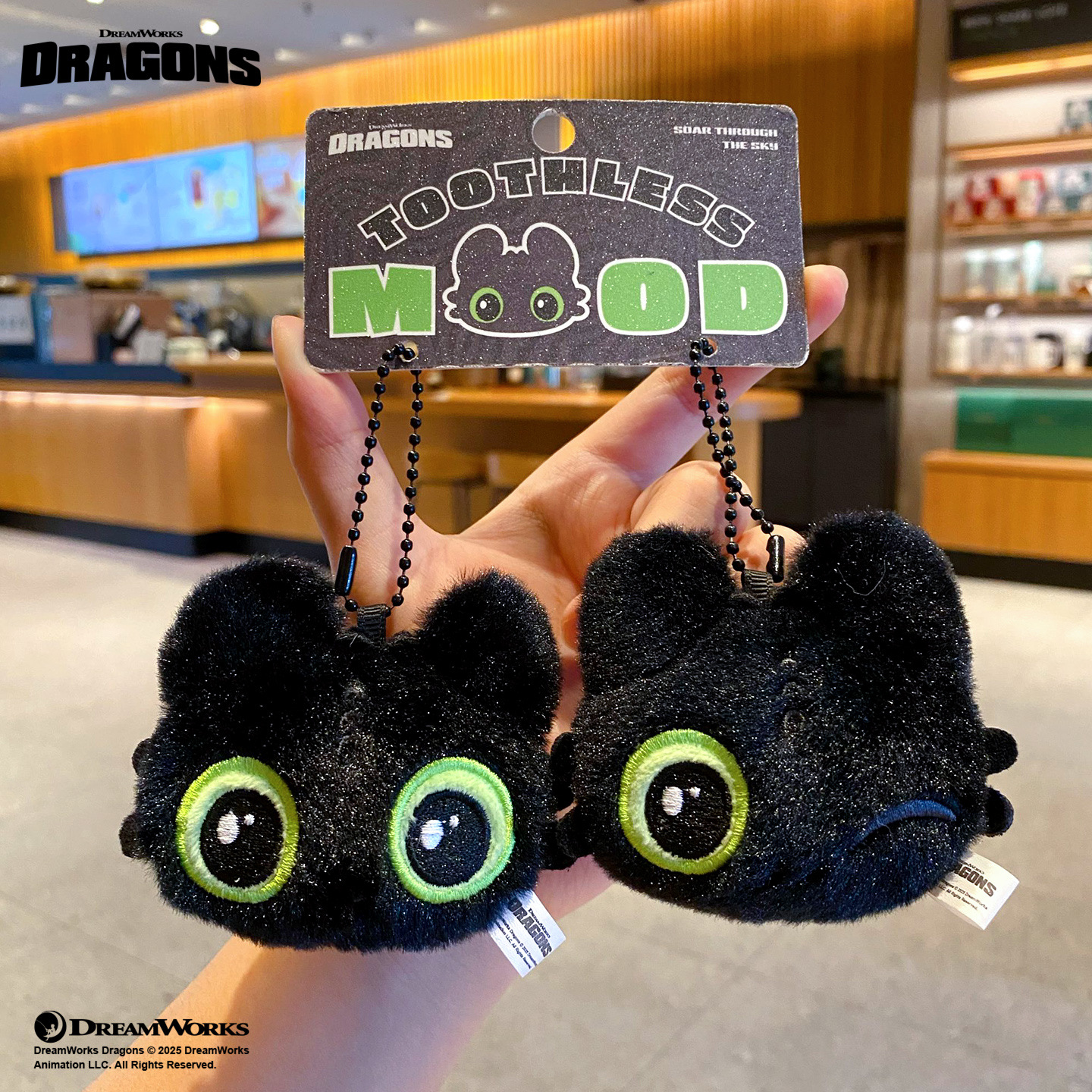 新款正版驯龙高手无牙仔毛绒