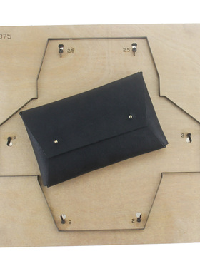 金致刀模T075手拿包零钱卡包手工皮具激光刀模可定制DIY