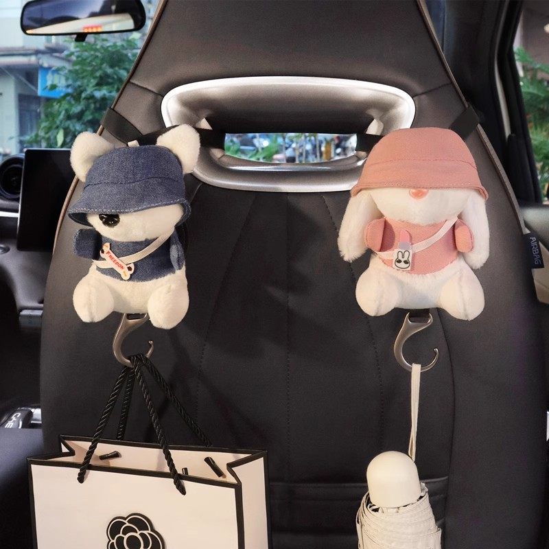 车载一体运动座椅背多功能收纳挂钩汽车五菱海鸥海豚置物勾神器女