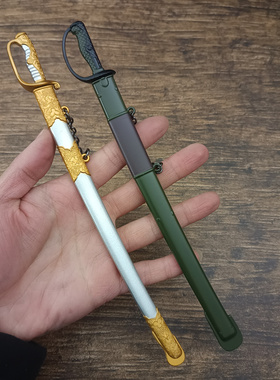 近代兵器模型 孙中山指挥刀就任剑 骑兵刀65式 玩具模型22厘米