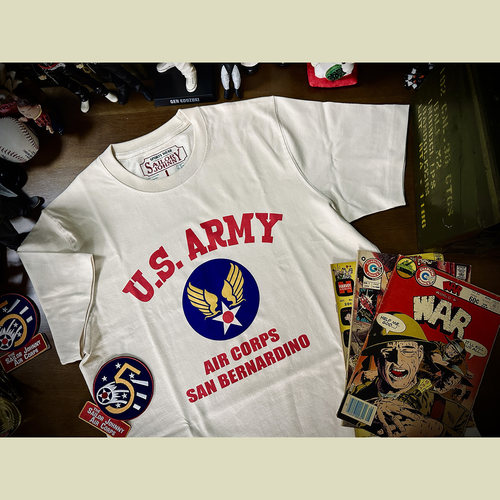 SJ短袖美式复古男女纯棉印花T恤