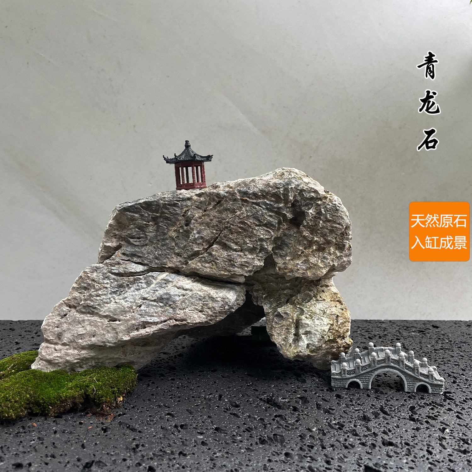 青龙石造景石一物一拍鱼缸石头