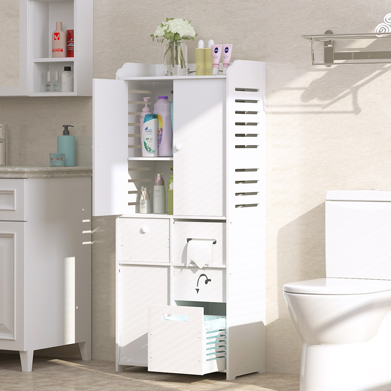 卫生间马桶置物架防水板材收纳柜