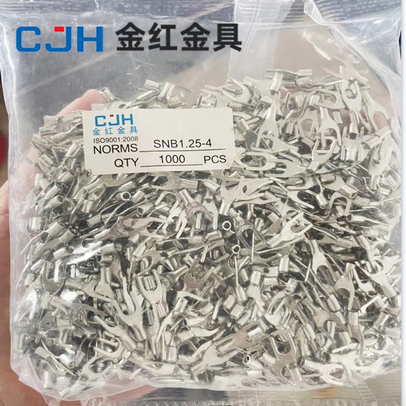 金红紫铜SNB1.25-4裸端子