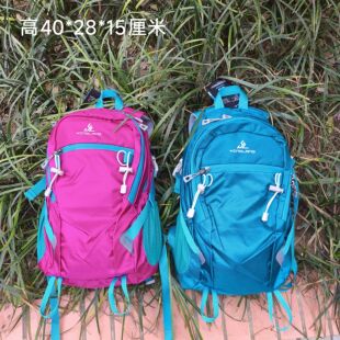 户外登山背包超轻小背包男女旅游双肩包徒步防雨骑行小包健身轻便