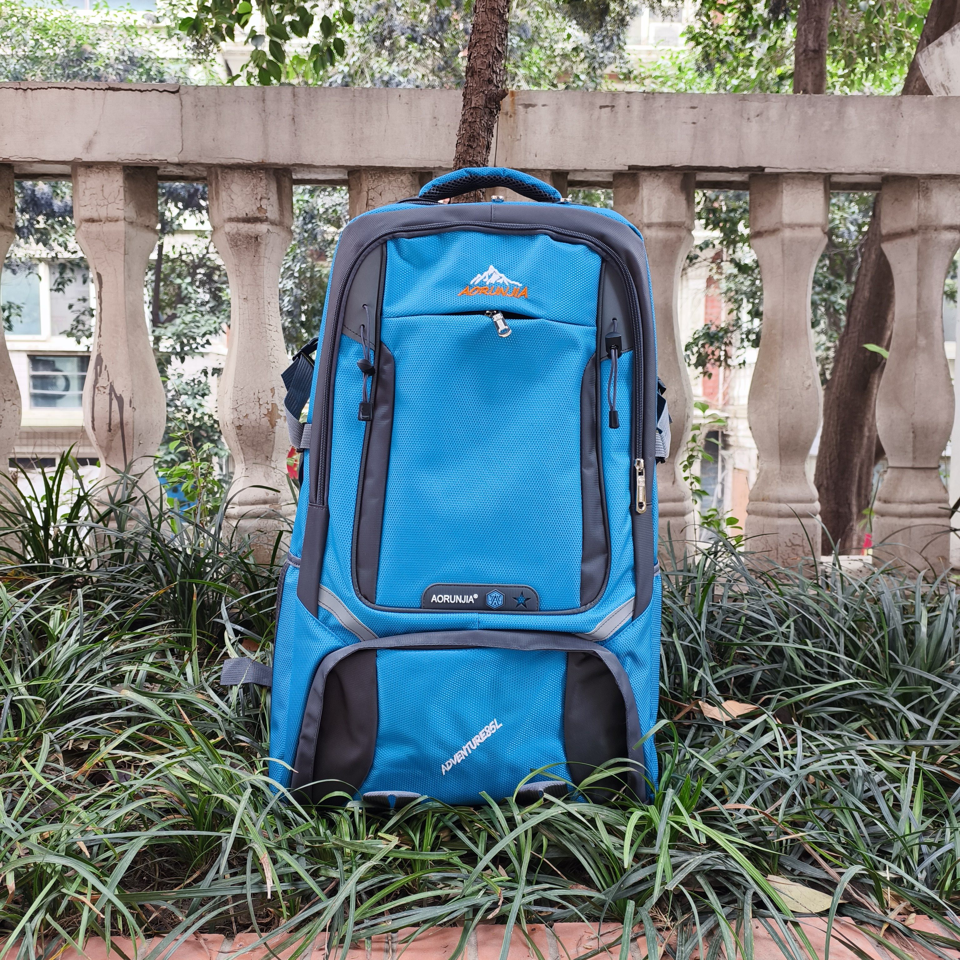 超大容量打工旅行双肩包防水结实男女休闲旅游登山背包轻便行李包