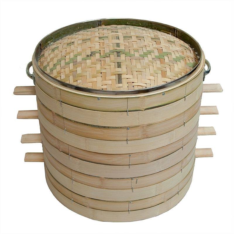 红油牛肉包竹蒸笼商用加厚深高