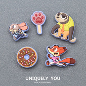 花配饰 适配Crocs鞋 装 洞洞鞋 饰立体配件DIY鞋 饰卡通动漫系列