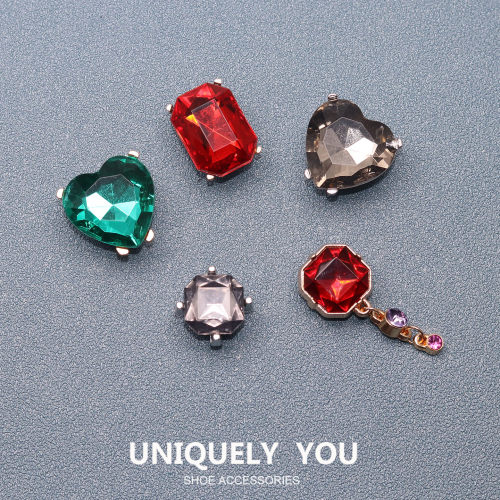 新款洞洞鞋配饰鞋花适配Crocs