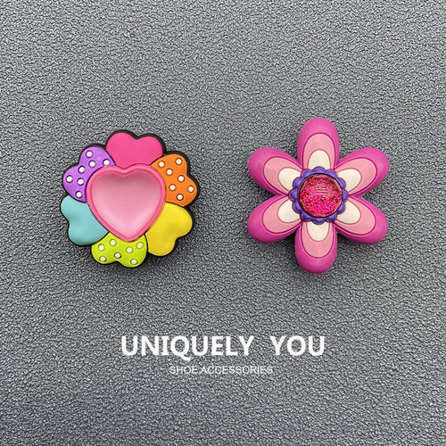 新款crocs鞋花正品洞洞卡通