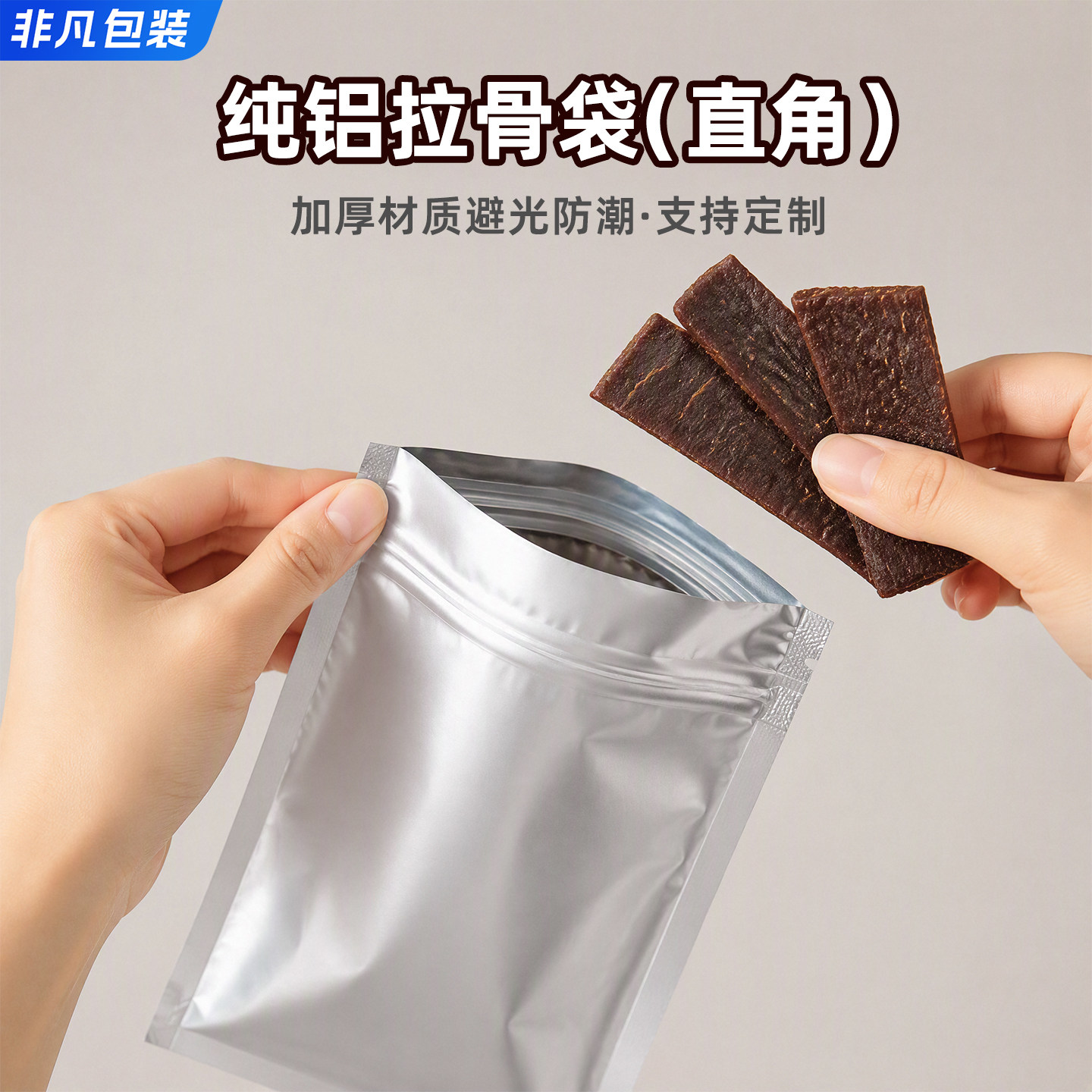食品猫狗粮定制铝箔袋图片