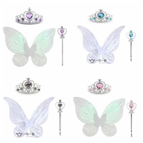 发光翅膀蝴蝶精灵天使翅膀