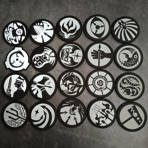 魔术贴章scp基金会特遣队九尾狐