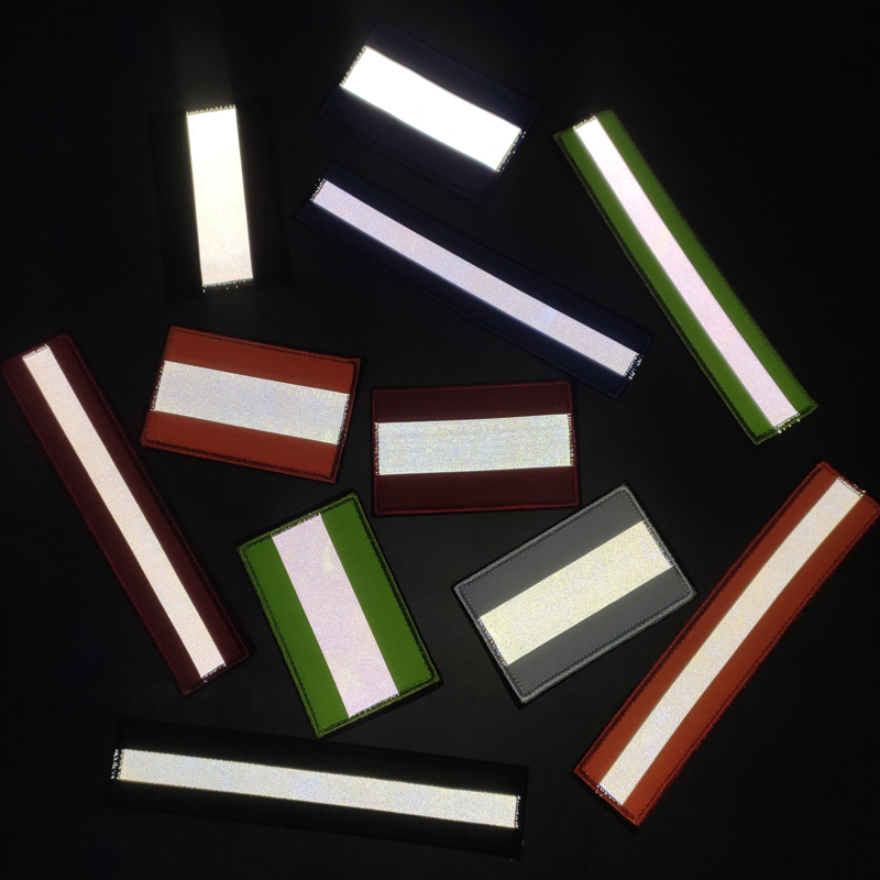 阿尔法fsb高亮夜跑安全魔术贴章