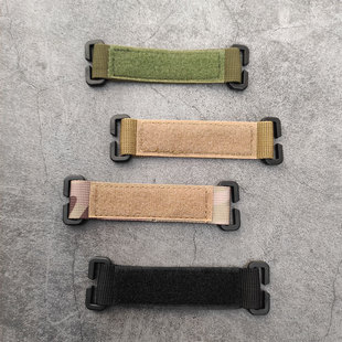 机能士气章底座战术魔术贴转换毛面 背包副包MOLLE系统配件