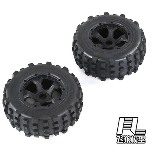 若凡baja5T荒地胎轮胎后轮95159