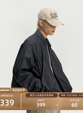 瞬时山野Monterest户外C6防泼水UPF50+防晒翻领气球下摆夹克外套
