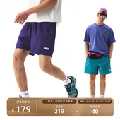 NOTHOMME无氟防水户外水系露营沙滩短裤 男 子宽松自收纳五分裤