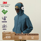 NOTHOMME 棉服 户外Teflon三防机能运动3M新雪丽薄棉外套冬季