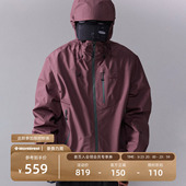 瞬时山野Monterest空山雨风暴版 户外C6防泼水徒步登山硬壳冲锋衣