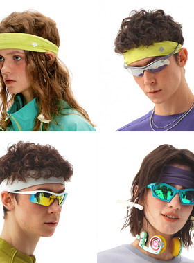 NOTHOMME山系户外城郊跑步健身止汗头巾导汗带纯色弹力运动发带男