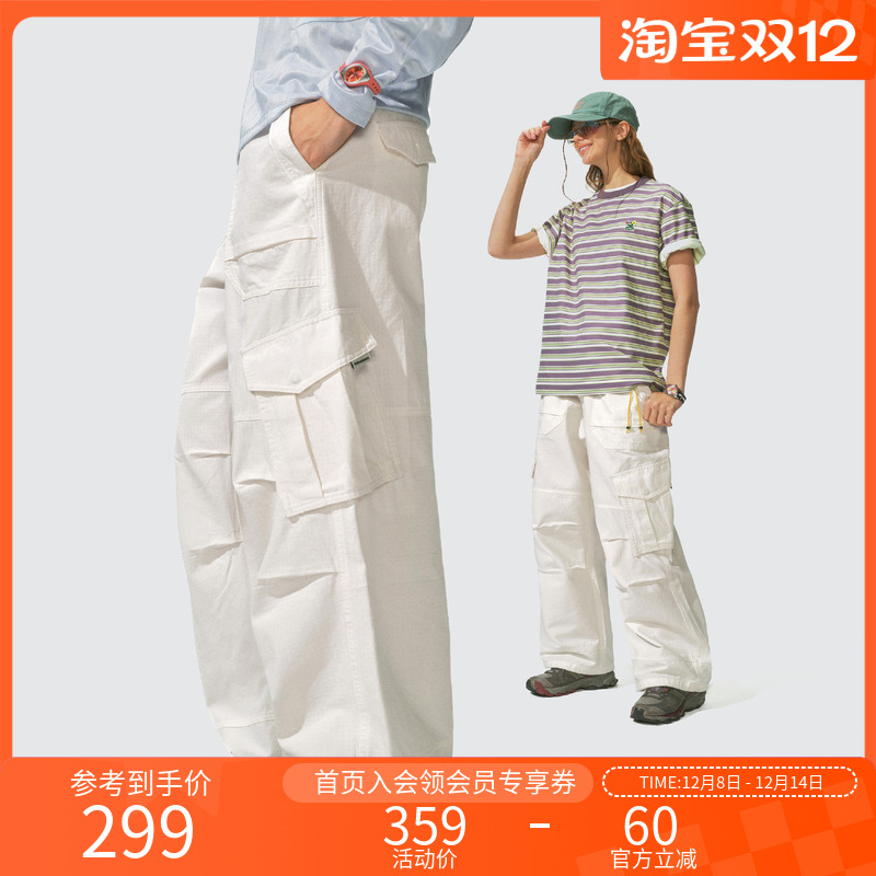 Monterest户外宽松工装伞兵裤女