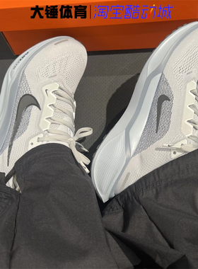 Nike/耐克男鞋Pegasus 41灰色百搭舒适休闲运动跑步鞋FD2722-015