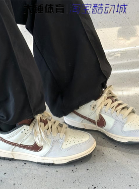 Nike/耐克Dunk 低帮男女白红复古时尚百搭舒适休闲板鞋IM6670-202