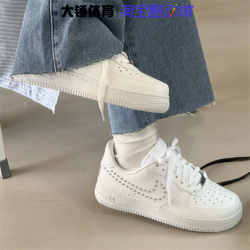 Nike/耐克AIR FORCE 1空军一号白色耐磨低帮运动板鞋FQ8887-100