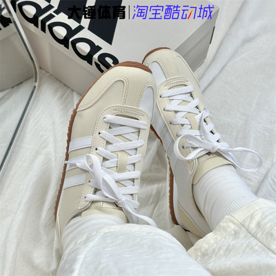 Adidas/阿迪达斯VS JOG 2.0男女款时尚透气耐磨复古休闲鞋JI2435