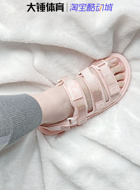 NEW BALANCE/NB 魔术贴樱花粉黑沙滩情侣凉鞋拖鞋 SD3205PPC/BBW