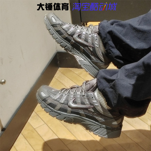 Nike/耐克P-6000女款灰色舒适百搭复古运动低帮跑步鞋HV5064-200