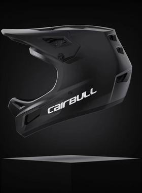 CAIRBULL炭纤维山地速降越野安全骑行全盔XC DH速降竞速BMX成人