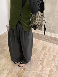 爆款延续Limoen里墨恩6色新版褶子裤原爆款9551加厚版休闲裤C9607