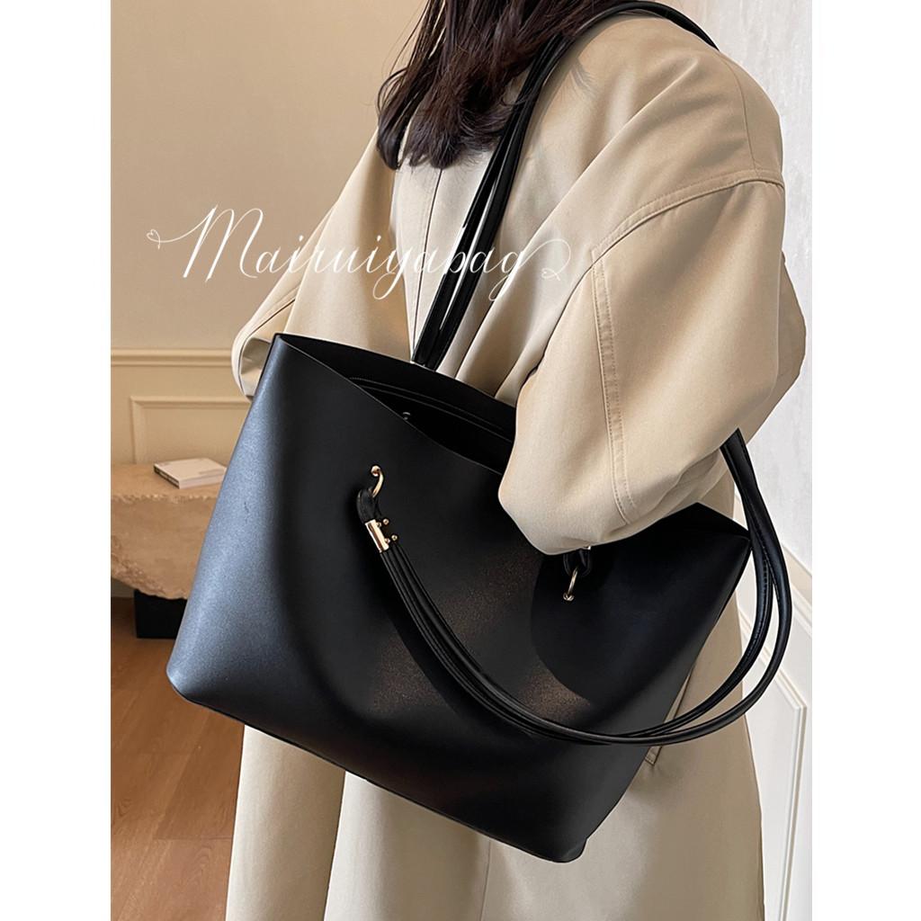 麦瑞雅休闲时尚通勤复古托特包