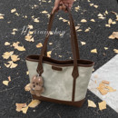 通勤大容量包包2025秋冬新款 复古单肩包流行高级感托特包 女包时尚