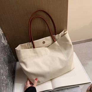 包包女大容量2020新款 原宿ulzzang托特包袋 潮网红单肩帆布包韩版