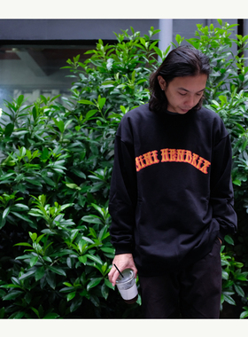 Taters and Rys美式复古摇滚Jimi Hendrix加厚印花黑色休闲圆领卫