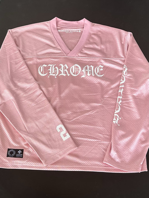 MATTY BOY 24SS PINK ICE HOCKEY 粉色网眼双层长袖球衣男女同款