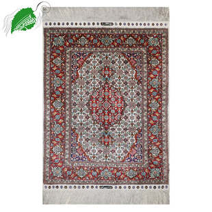 亿丝长方形家用波斯地毯出口欧美土耳其手工丝毯房间装饰真丝挂毯