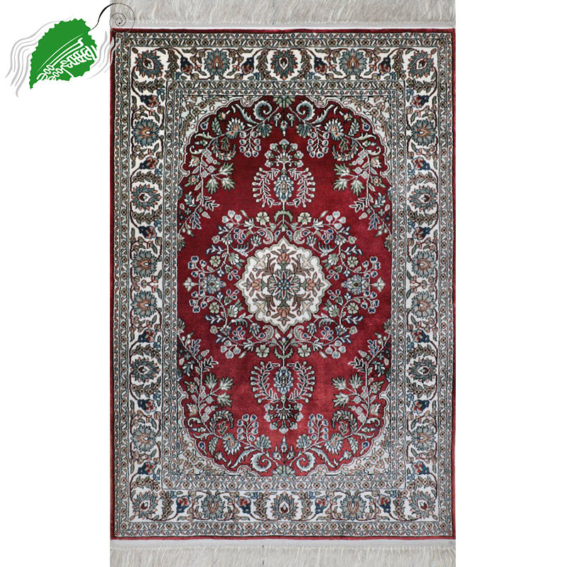 亿丝南阳出口欧美门口玄关卧室床边书房 手工真丝地毯 61×91厘米,居家布艺,地毯,淘宝优惠券,粉丝福利购,淘宝优惠卷